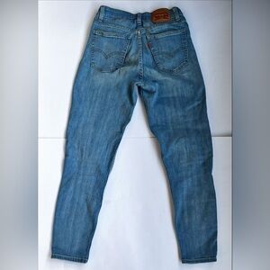 Vintage 1960s orange tag levi skinny jeans
